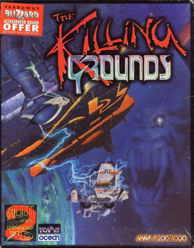 Alien 3 box art for Amiga